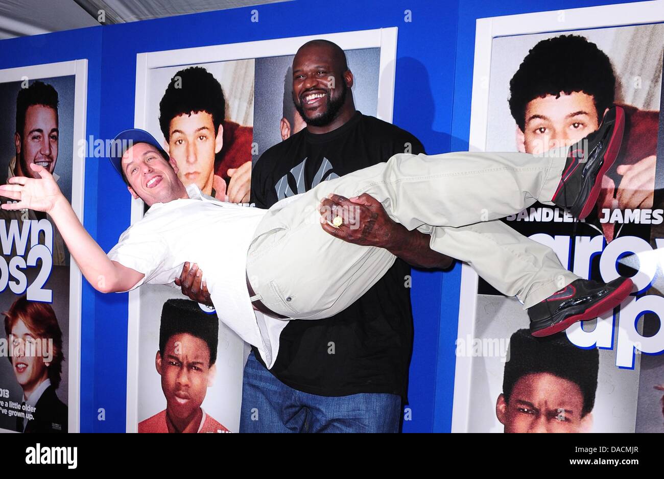 adam-sandler-and-shaquille-oneal-hi-res-stock-photography-and-images