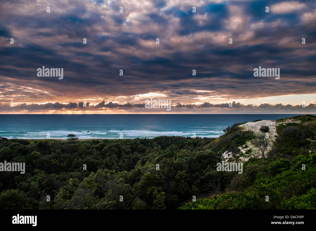 Sunrise, Moreton Island, Queensland, Australia Stock Photo - Alamy
