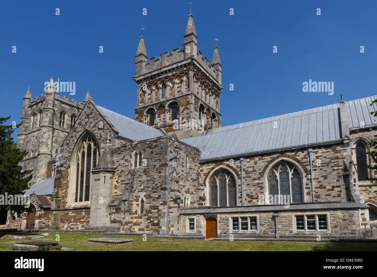 England Dorset, Wimborne Minster Stock Photo Alamy