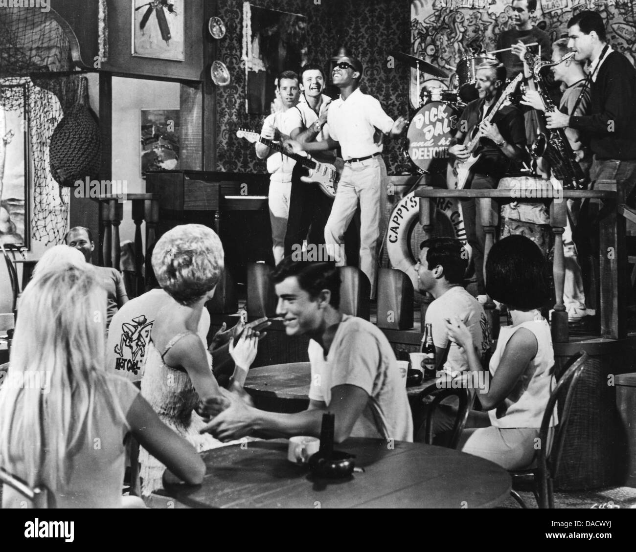 BIKINI BEACH  1964 American International Pictures film with Stevie Wonder Stock Photo