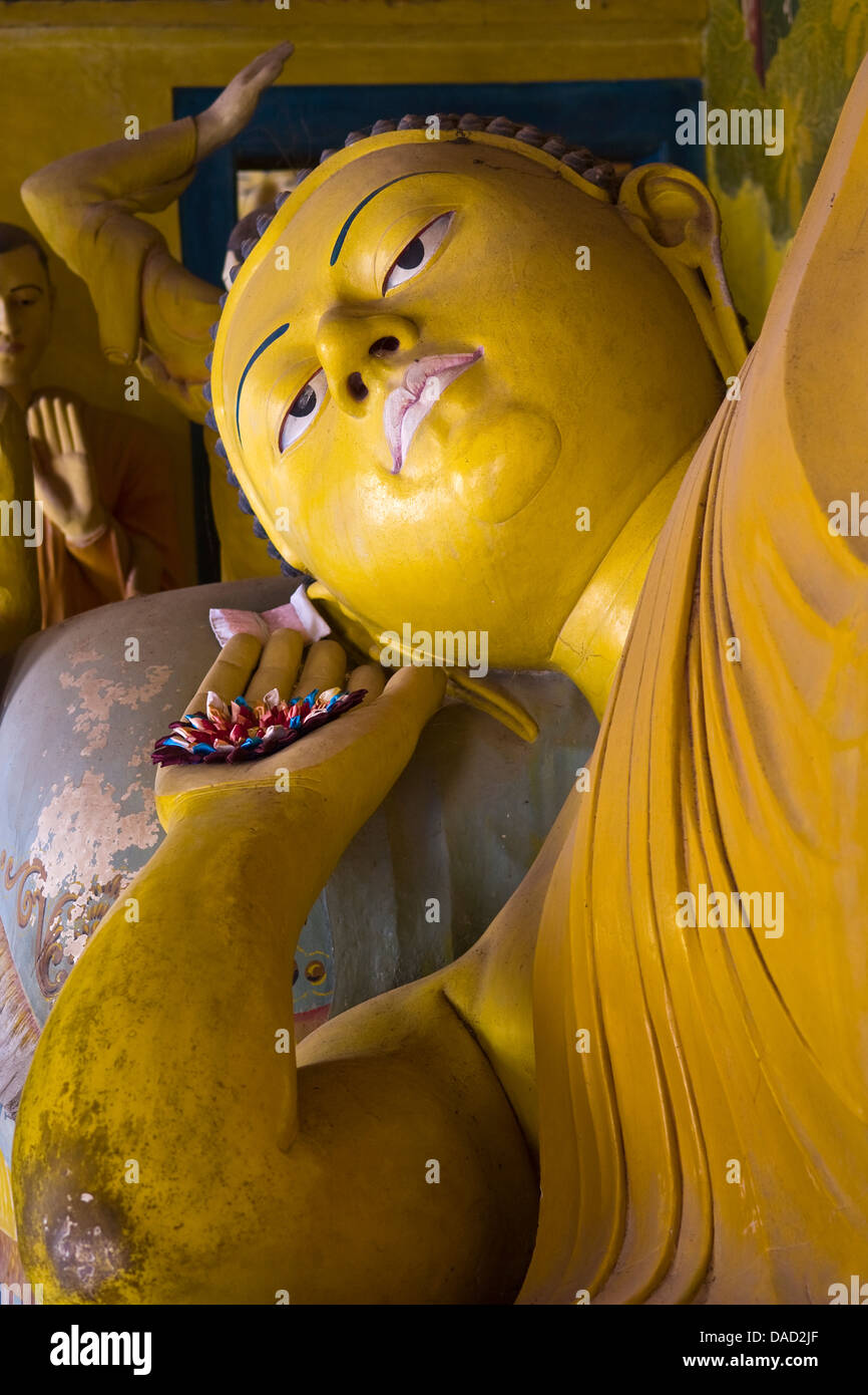 Asia, Sri Lanka, Southern Province, Dikwella,Wewurukannala Vihara Temple Stock Photo