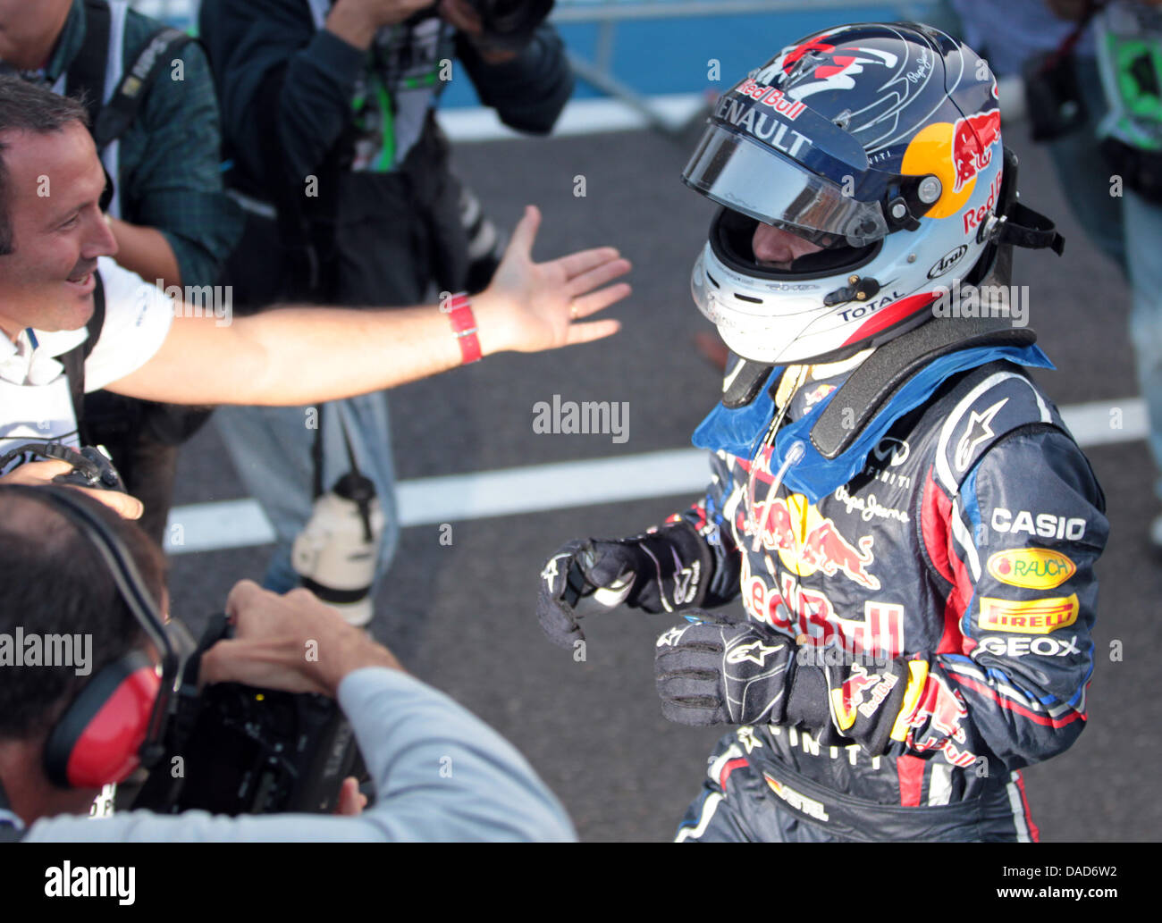 Vettel 2011 Sebastian vettel 2011 japan hi-res stock photography and images - Alamy