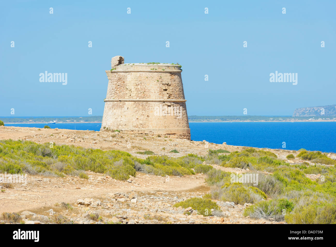 Punta Prima, Formentera, Balearic Islands, Spain, Mediterranean, Europe Stock Photo