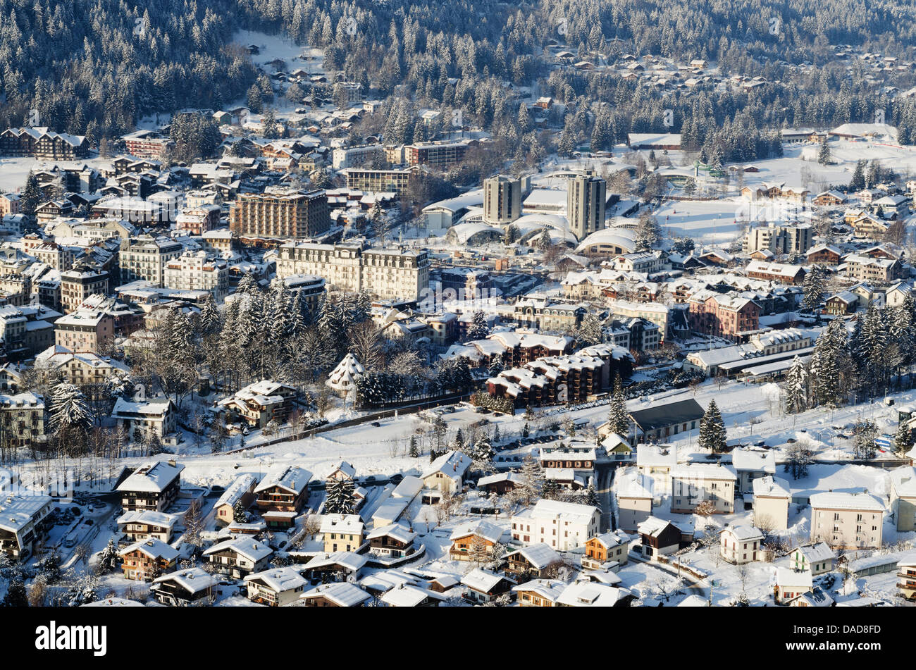 Chamonix, Haute-Savoie, French Alps, France, Europe Stock Photo