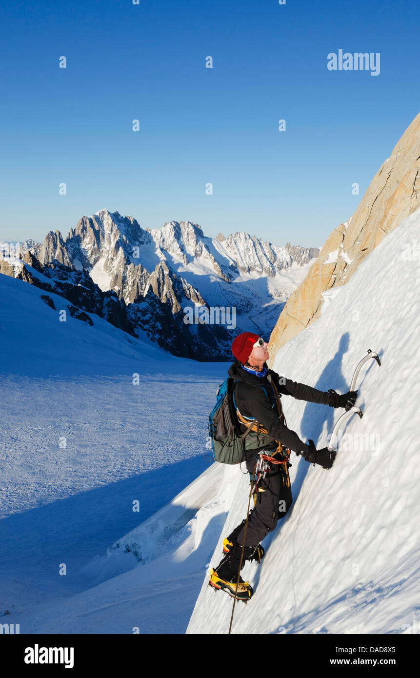 Mountaineering snow man pick hires stock photography and images Alamy