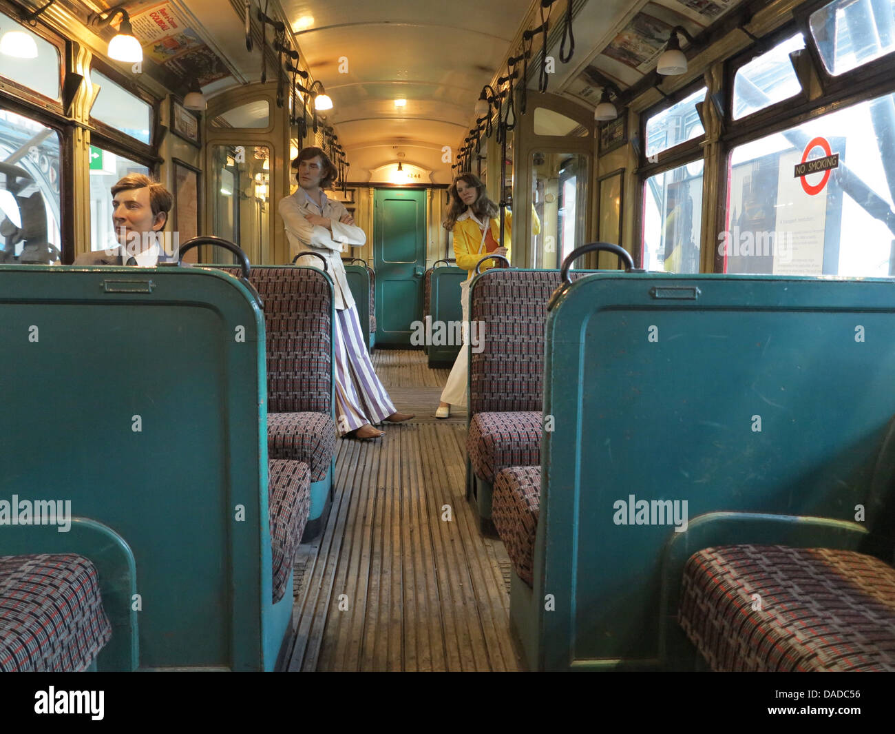 1970's railway carriage Stock Photo - Alamy