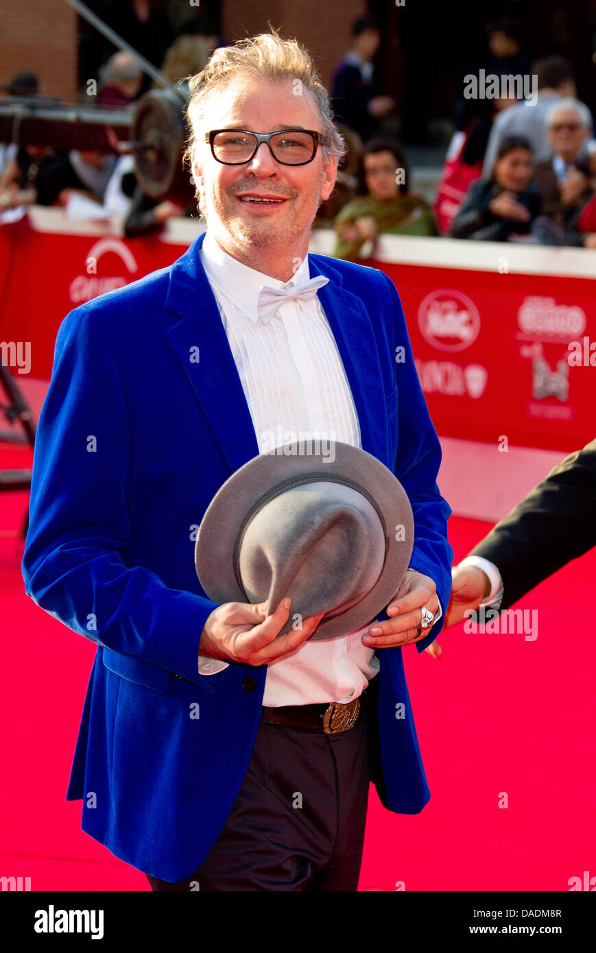 German director Leander Haussmann attends the premiere of "Hotel Lux" during the 6th International Rome Film Festival at Auditorium Parco Della Musica in Rome, Italy, on 29 October 2011. Photo: Hubert Boesl Stock Photo