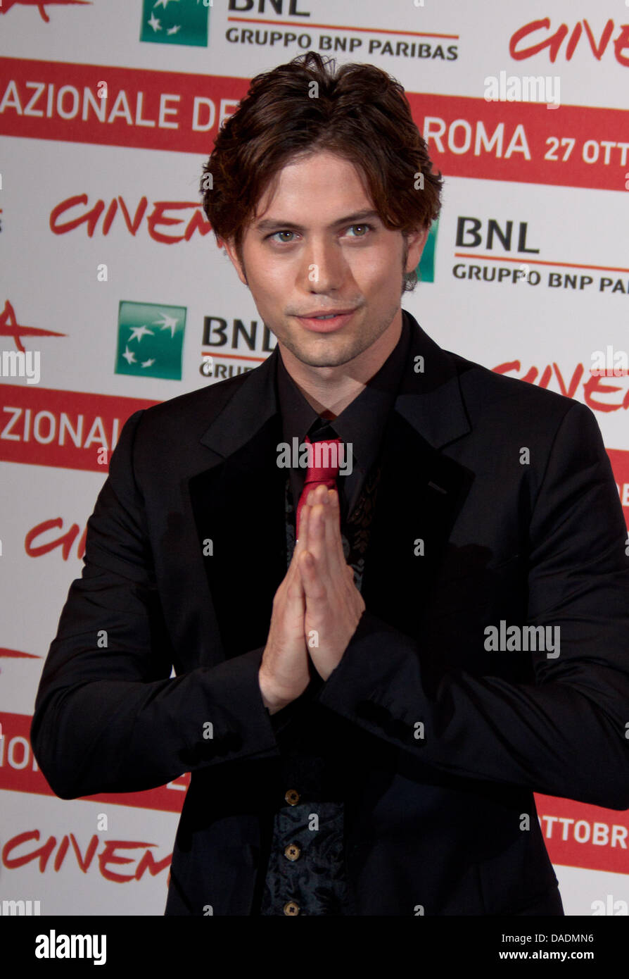 Actor Jackson Rathbone attends the photocall of 'The Twilight Saga ...