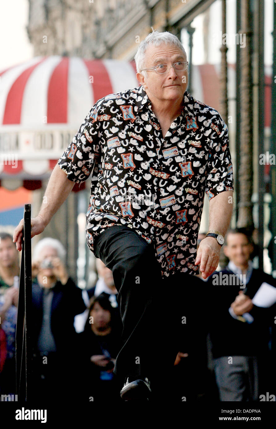 US musician Randy Newman attends the cermony honoring US director