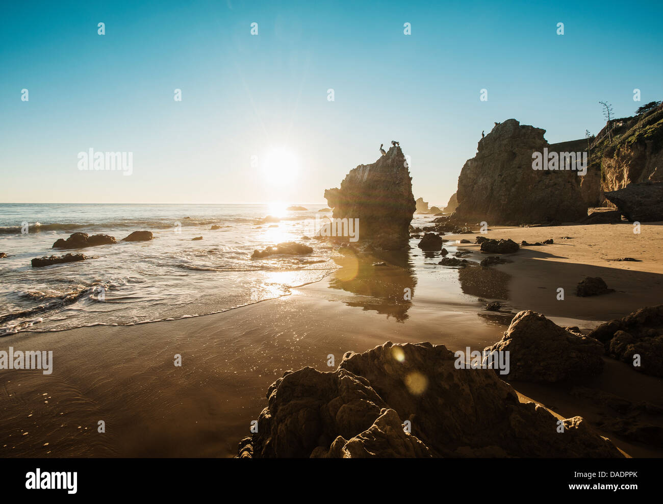 El Matador beach, Malibu, California, USA Stock Photo