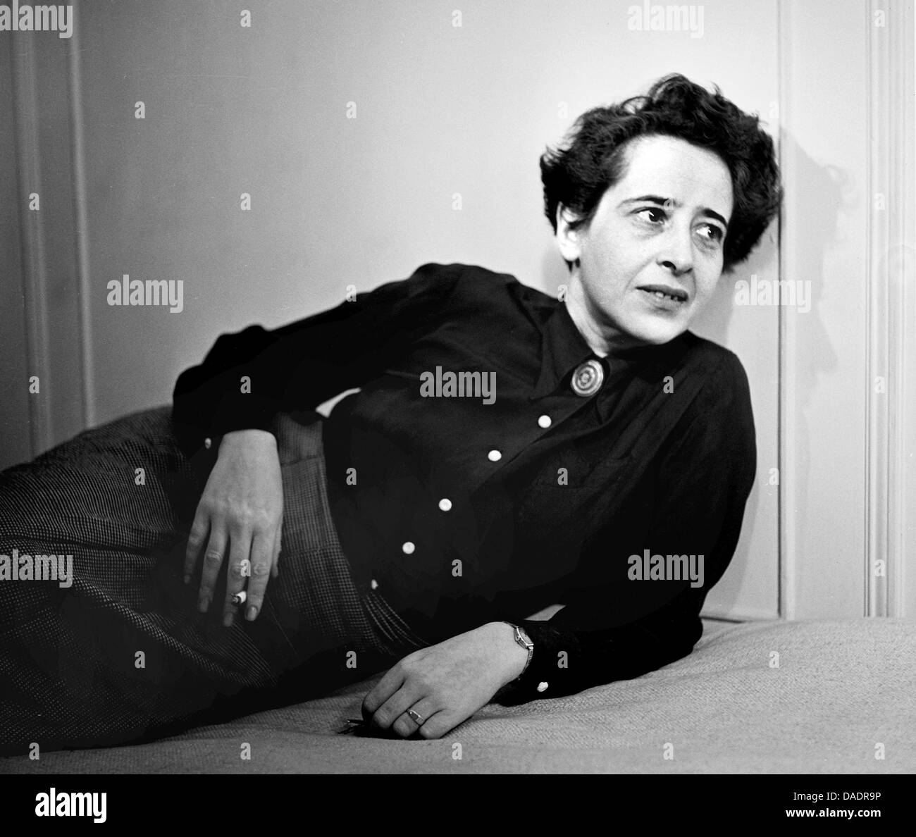 Hannah Arendt In 1944 Portrait By Photographer Fred Stein 1909 1967 