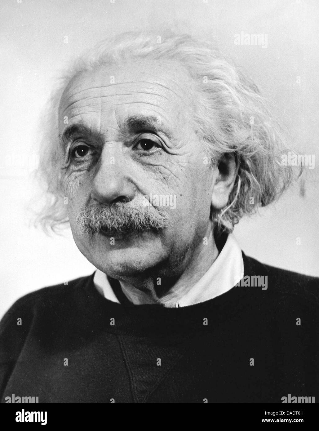 Albert Einstein in 1946. Portrait by photographer Fred Stein (1909-1967) who emigrated 1933 from Nazi Germany to France and finally to the USA. Stock Photo