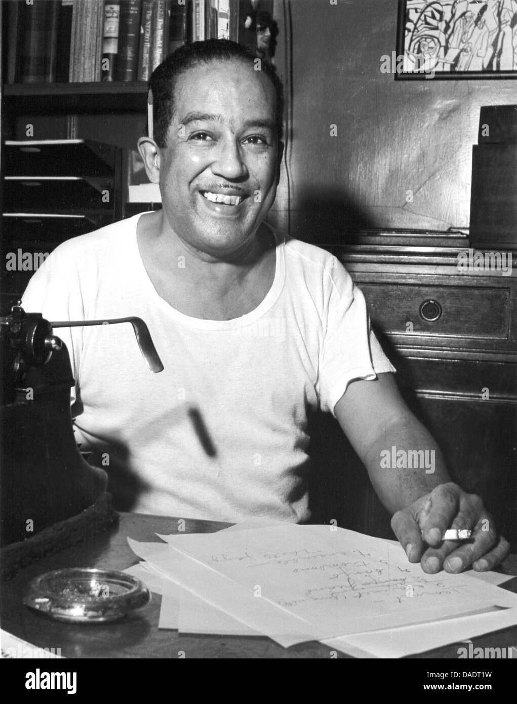 Langston hughes typewriter Black and White Stock Photos & Images Alamy