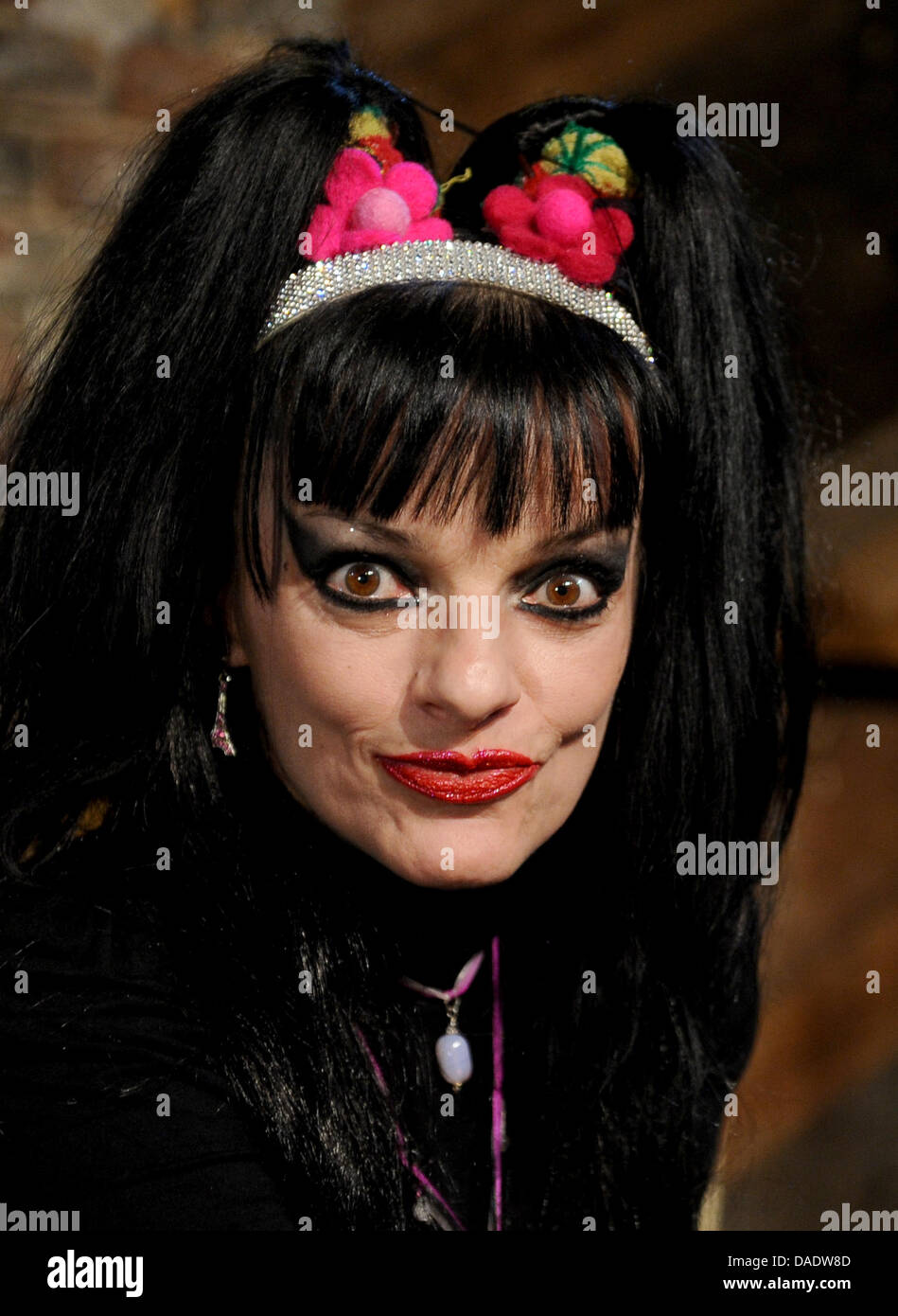 The singer Nina Hagen presents her new album 'Volksbeat' in Berlin
