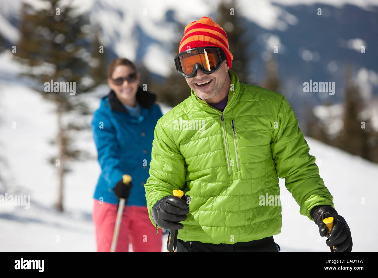 Man poles hi-res stock photography and images - Alamy