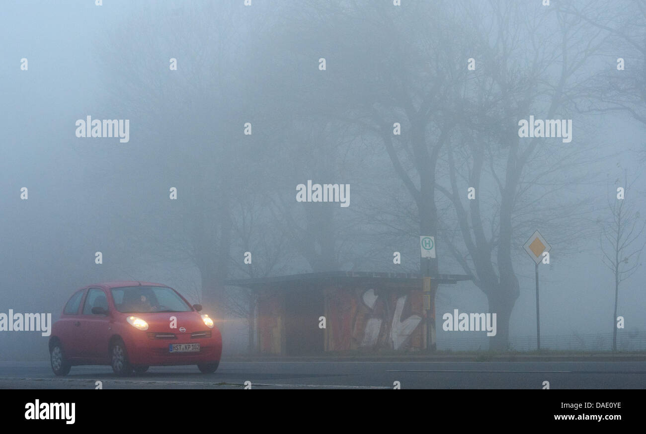 During heavy fog hi-res stock photography and images - Alamy