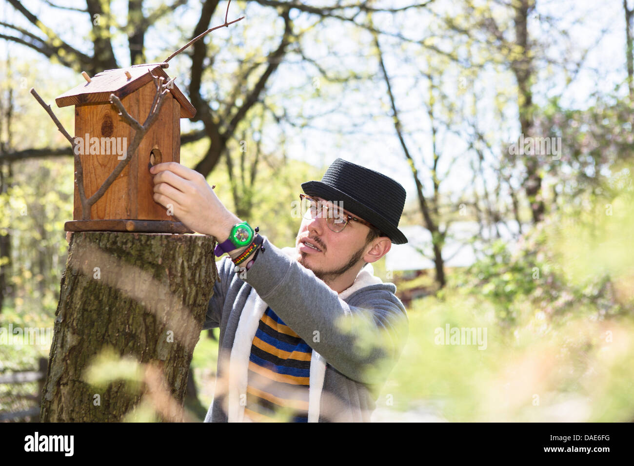Bird headpiece hi-res stock photography and images - Alamy