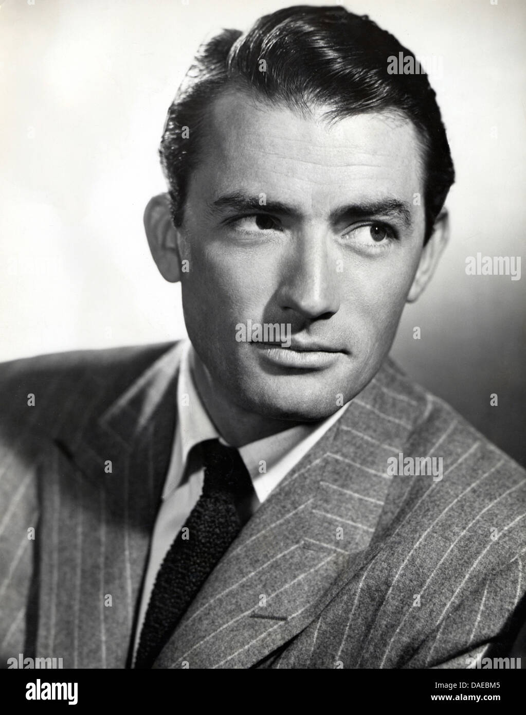 Actor Gregory Peck, Publicity Portrait, 1951 Stock Photo