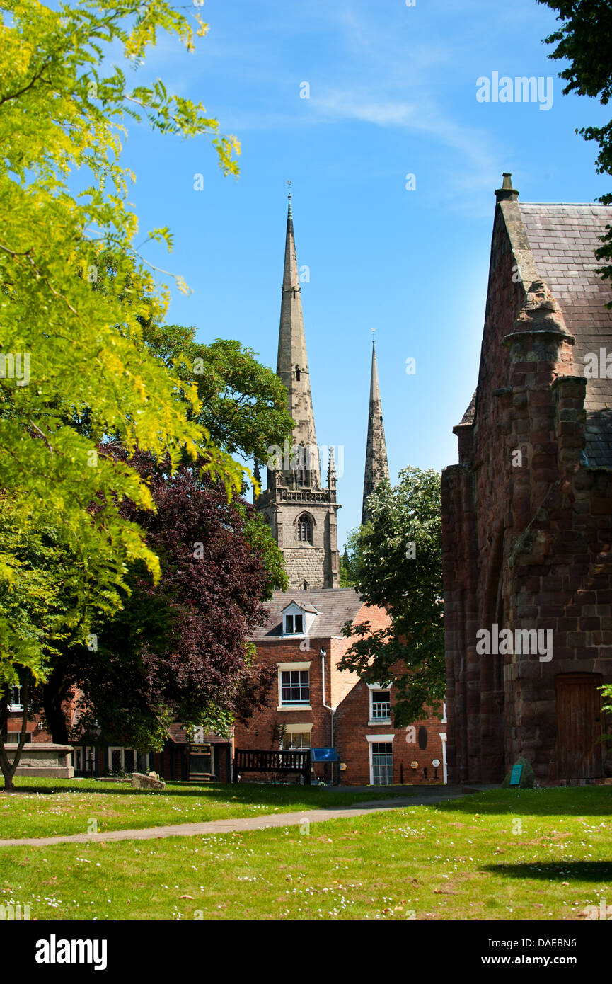 St. Alkmund's church, Shrewsbury, Shropshire, England Stock Photo