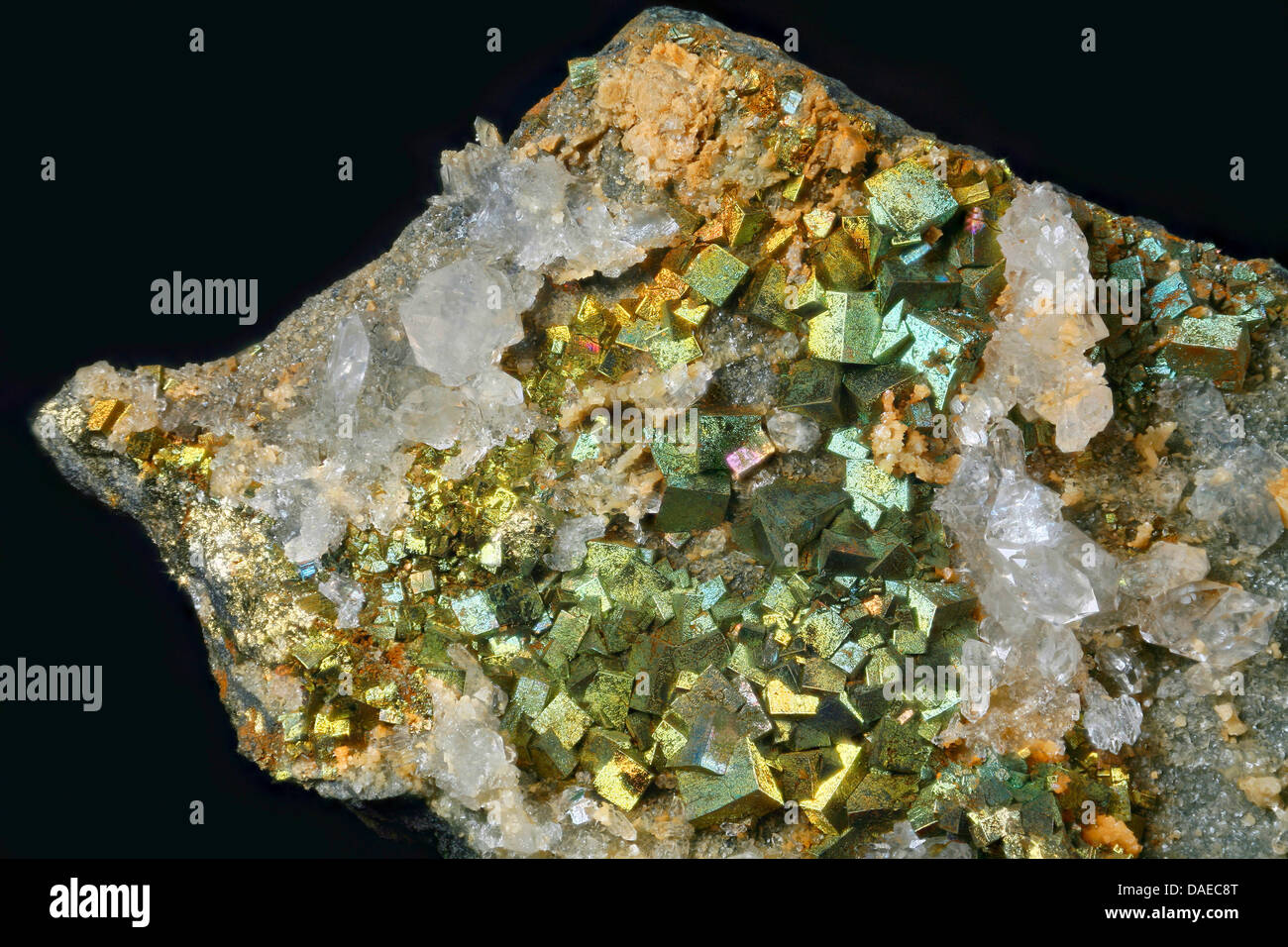 pyrite, Germany, Thueringen Stock Photo Alamy