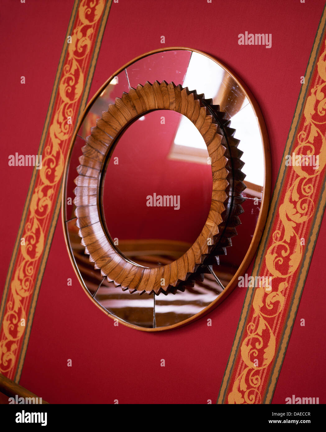 Plain Red Wallpaper Border