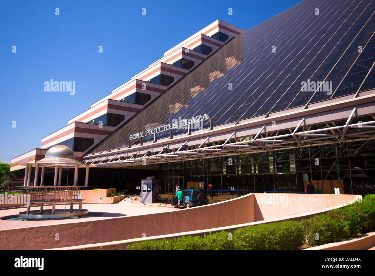 HOLLYWOOD, CA - AUG. 10:  Sony Pictures building on historic movie studio lot in Culver City, CA on Aug. 10, 2012. Stock Photo