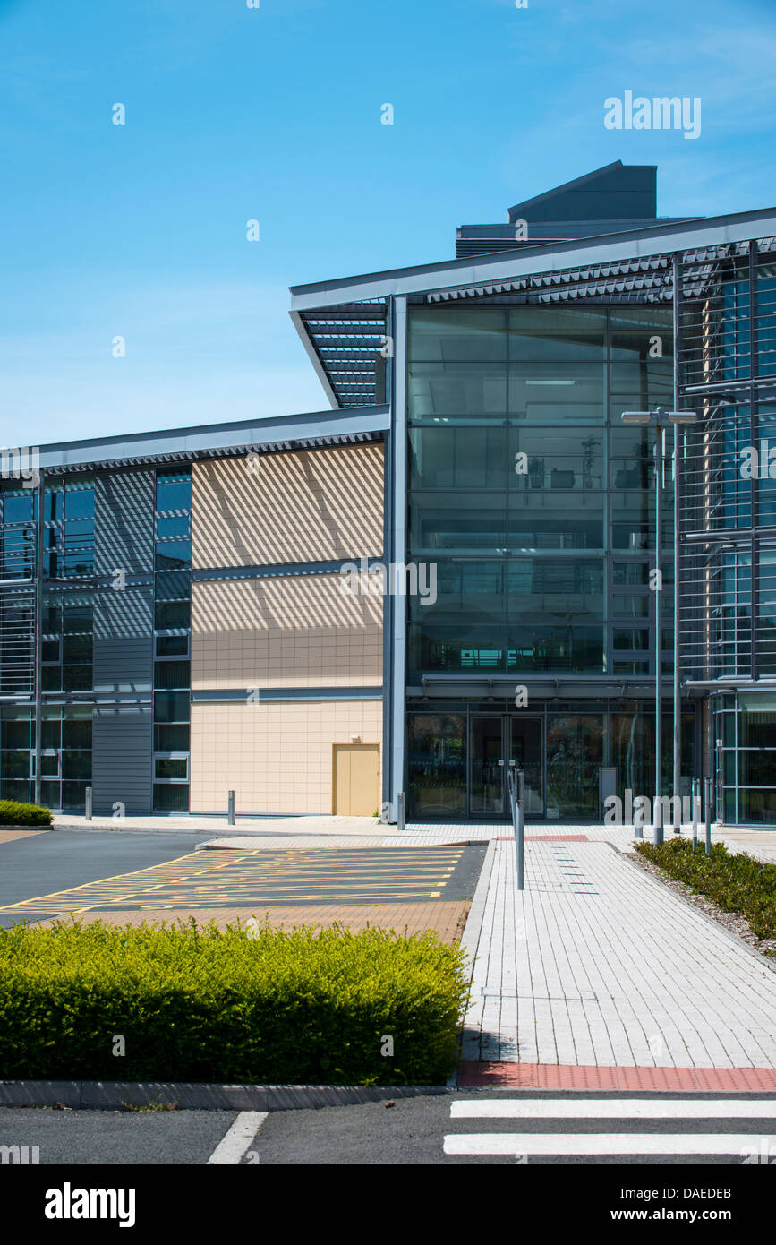 Ceredigion County Council offices Aberystwyth Wales Stock Photo Alamy