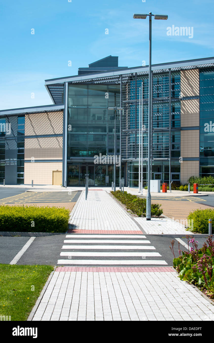 Ceredigion County Council offices Aberystwyth Wales Stock Photo Alamy