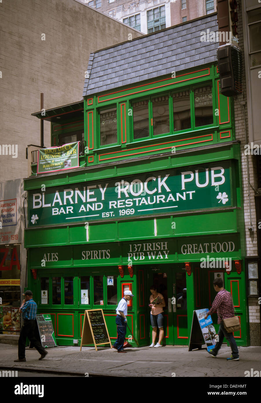 The Blarney Rock Pub in Midtown in New York is seen on Thursday, July