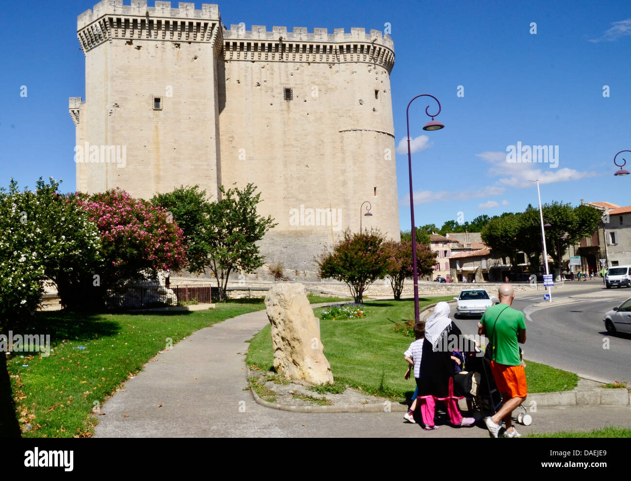 Tarascon Castle Rhone Languedoc France Stock Photo Alamy