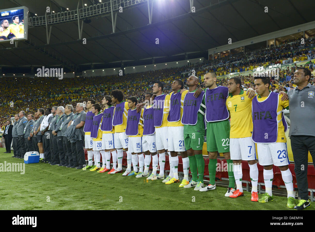 Brazil bench (BRA), JUNE 30, 2013 - Football / Soccer : Brazil ...