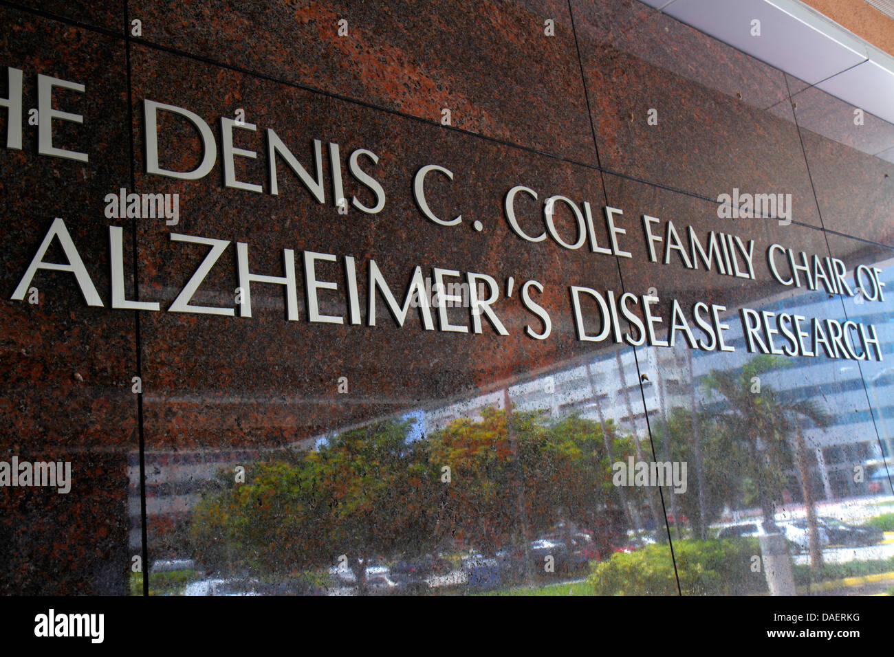 Miami Beach Florida,Mount Sinai Medical Center,hospital,Alzheimer's disease research,FL130518004 Stock Photo