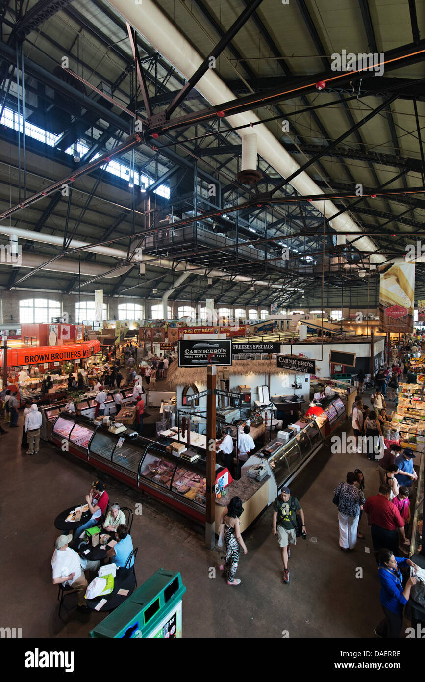 Saint Lawrence Market, Front Street E, Toronto, Ontario Stock Photo