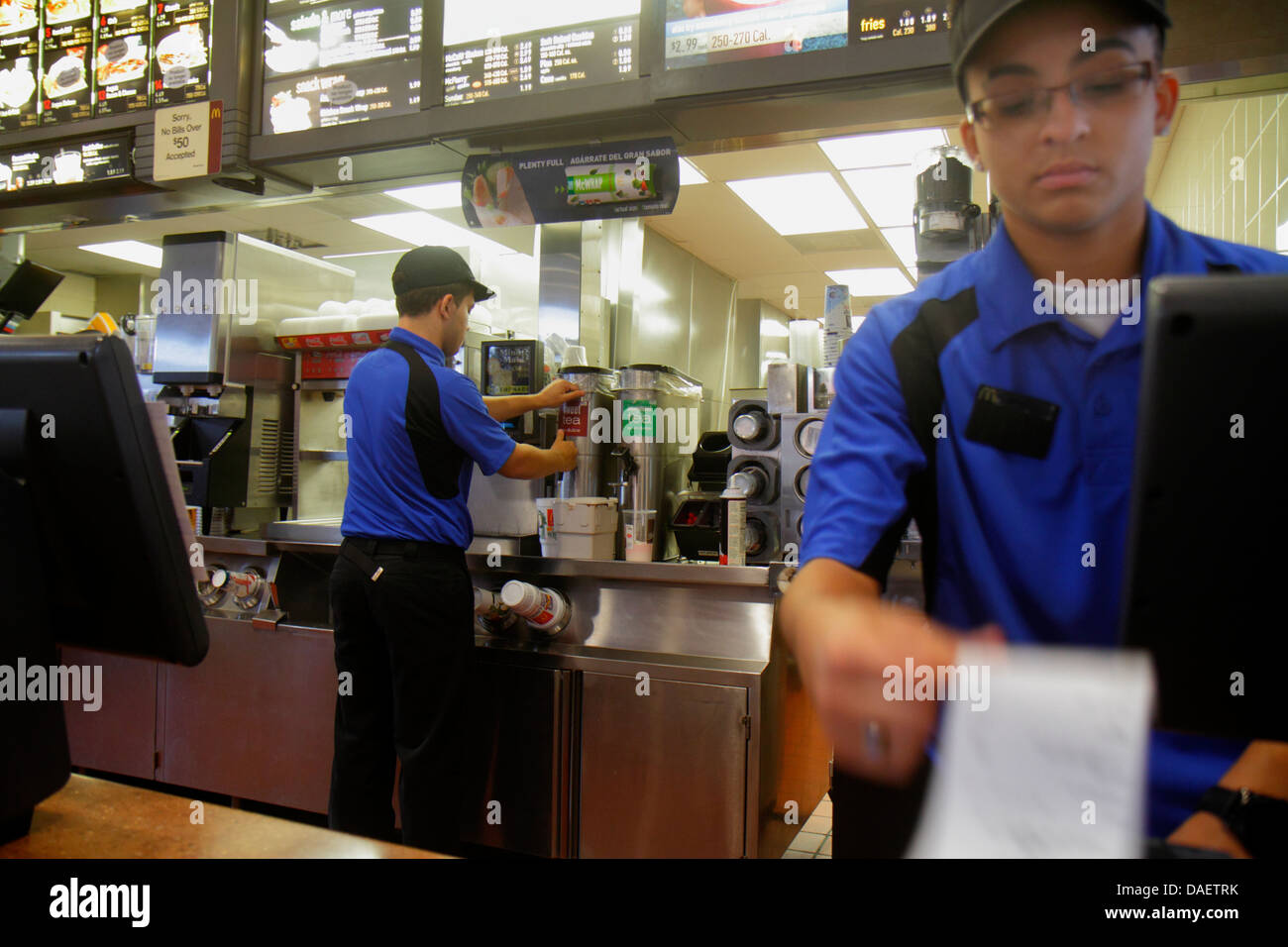 Miami Homestead Florida McDonald's fast food restaurant ...