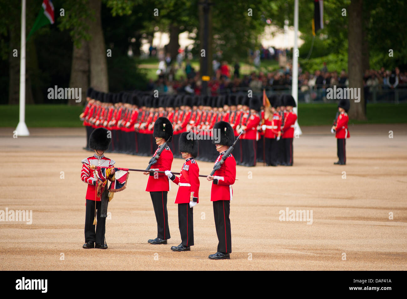The Colonel’s Review of Trooping the Colour at Horse Guards Parade in