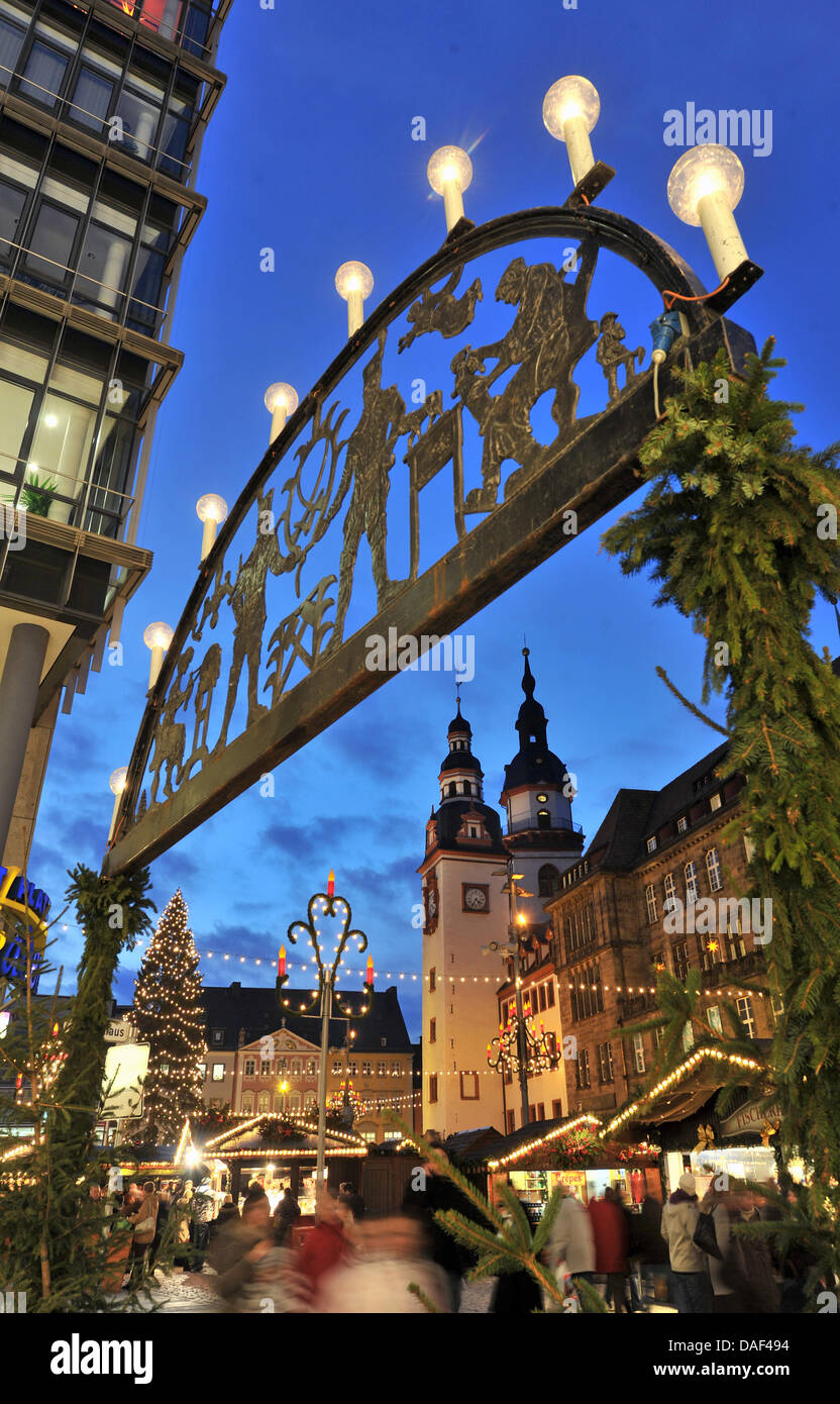 Chemnitz market hires stock photography and images Alamy