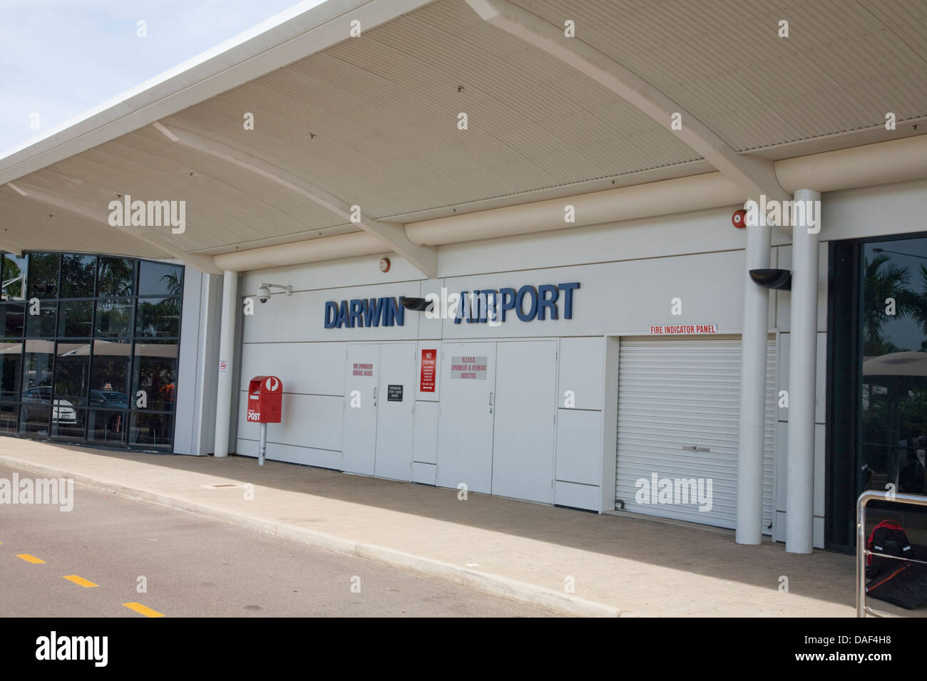 Darwin airport in the Northern Territory, Australia Stock Photo