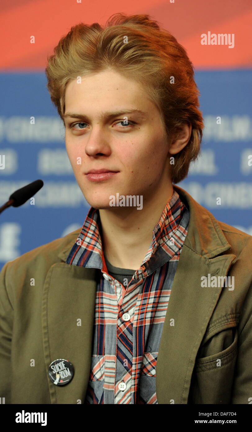 Director of photography Radoslaw Ladczuk attends the press conference for the film 'Suicide Room' ('Sala Samobojcow') during the 61st Berlin International Film Festival in Berlin, Germany, 12 February 2011. The film is running in the section Panorama Special of the International Film Festival. The 61st Berlinale takes place from 10 to 20 February 2011. Photo: Tim Brakemeier dpa Stock Photo