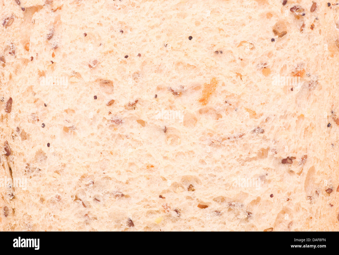 multigrain bread abstract background texture Stock Photo