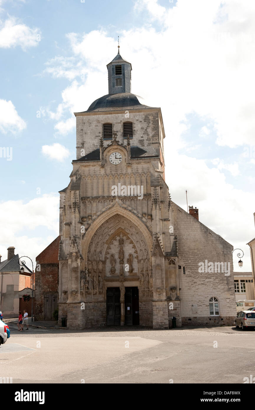 Montreuil Sur Mer Abbey Une Abbaye France Stock Photo