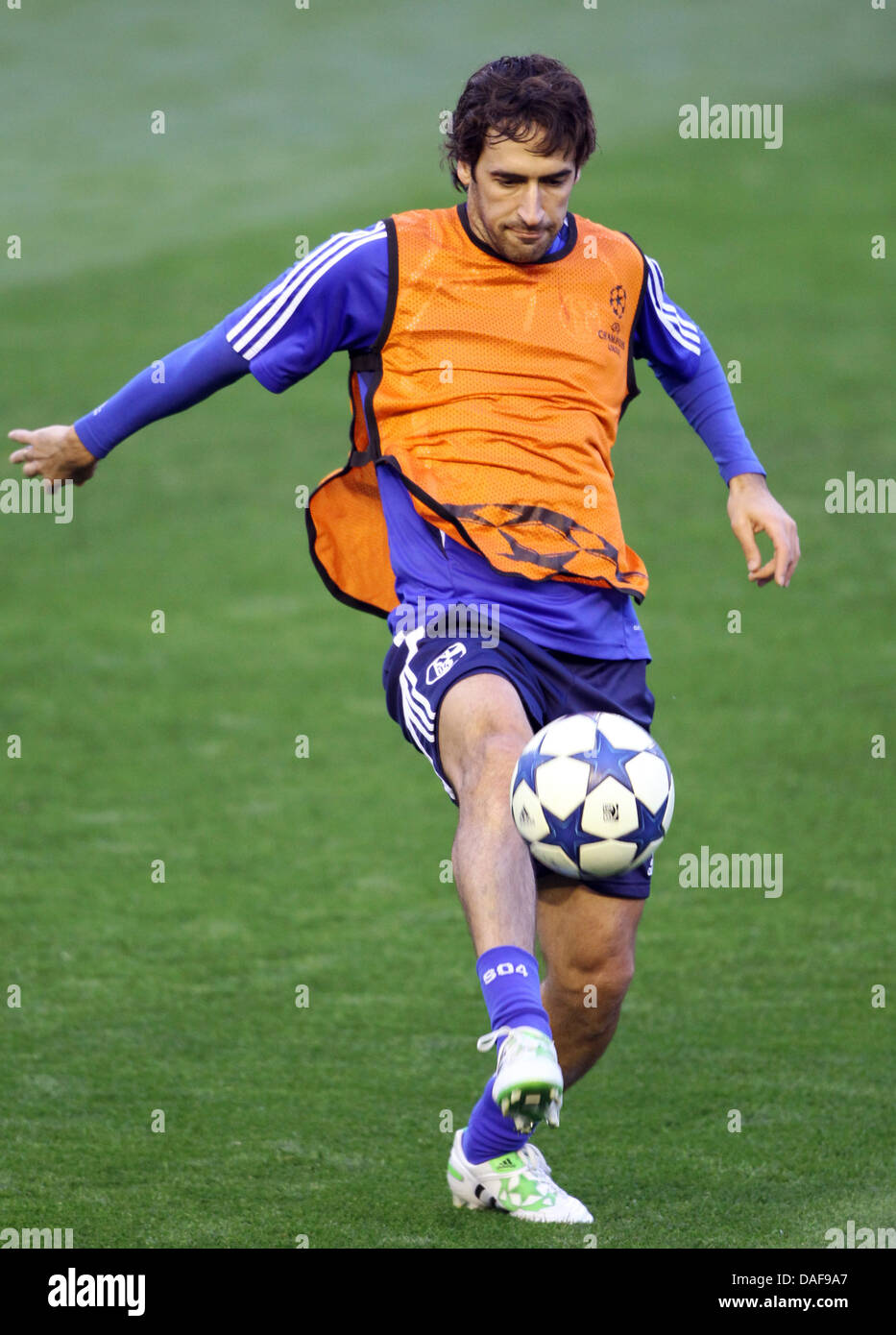 During training at the mestalla stadium hi-res stock photography and ...