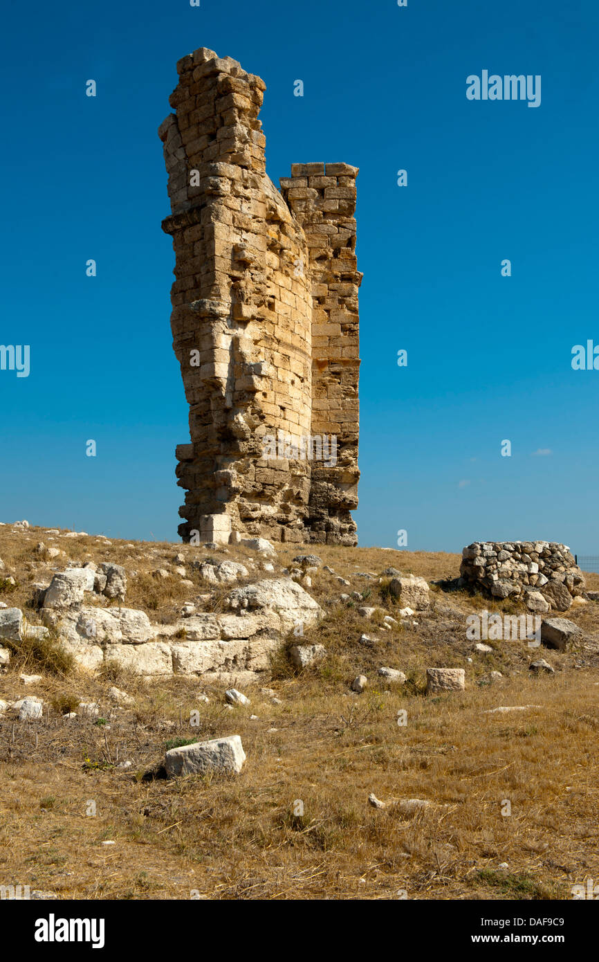 Türkei, Provinz Icel (Mersin), bei Silifke, Reste der Apsis der Basilika der Hl. Thekla Stock Photo