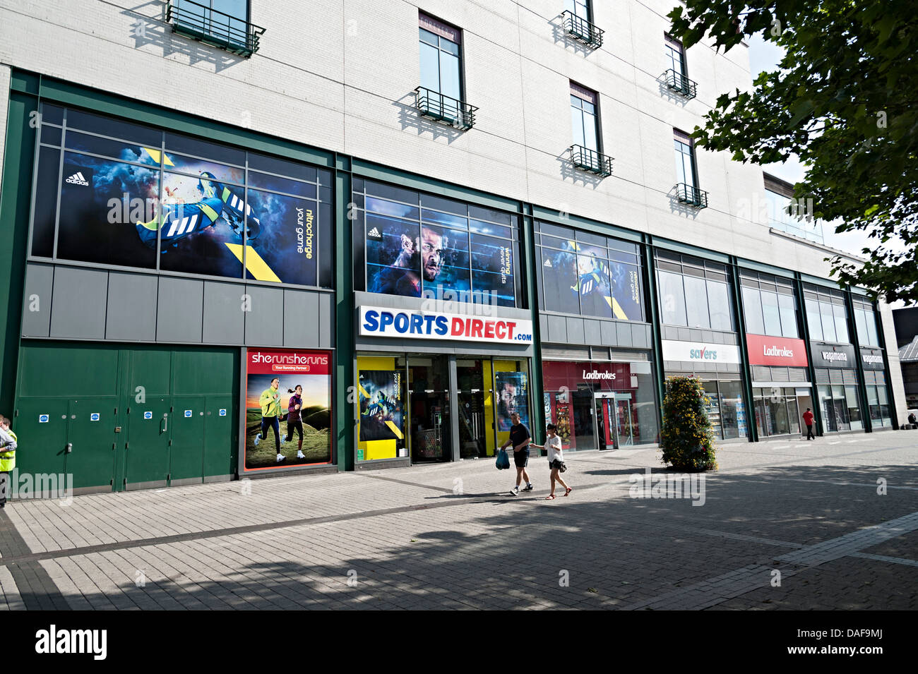 sports direct Birmingham bullring fashion store Stock Photo Alamy