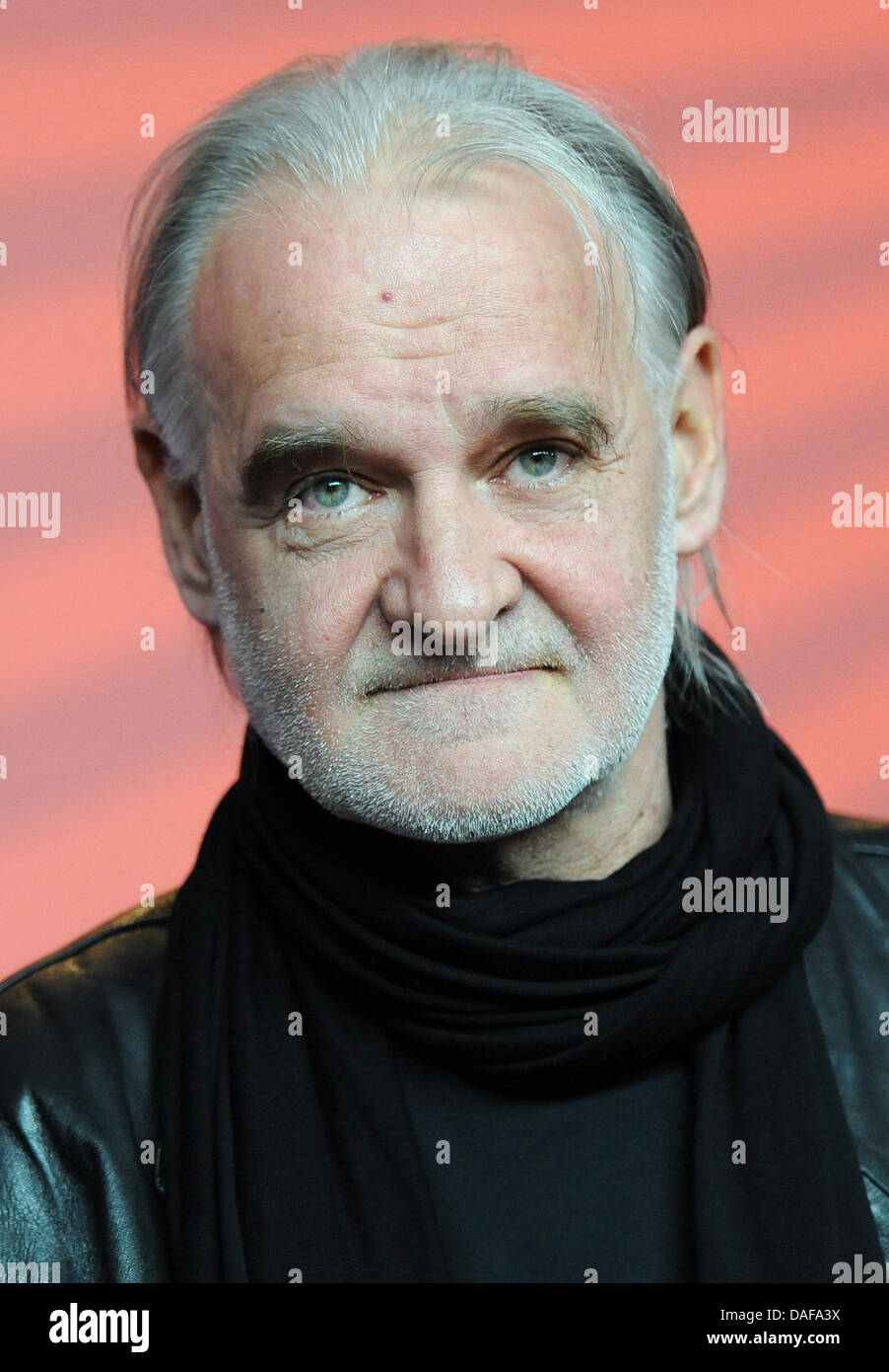 Hungarian director Bela Tarr attends the press conference of the film 'The Turin Horse' ('A torinoi lo') during the 61st Berlin International Film Festival in Berlin, Germany, 15 February 2011. The film is shown in the competition program section of the International Film Festival. The 61st Berlinale takes place from 10 to 20 February 2011. Photo: Britta Pedersen Stock Photo