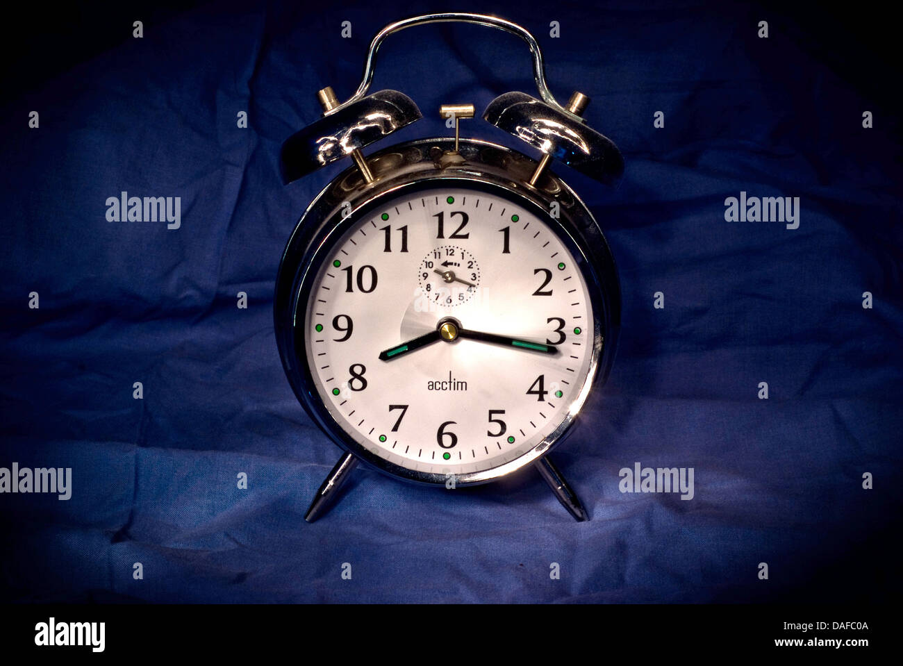 Alarm Clock Face Stock Photo - Alamy