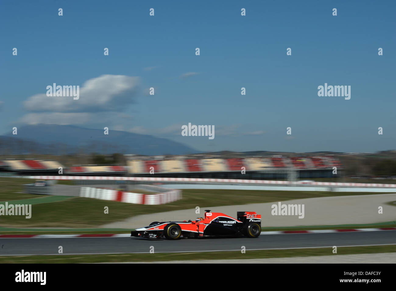 Belgian Formula One race driver Jerome D'Ambrosio from Marussia Virgin ...