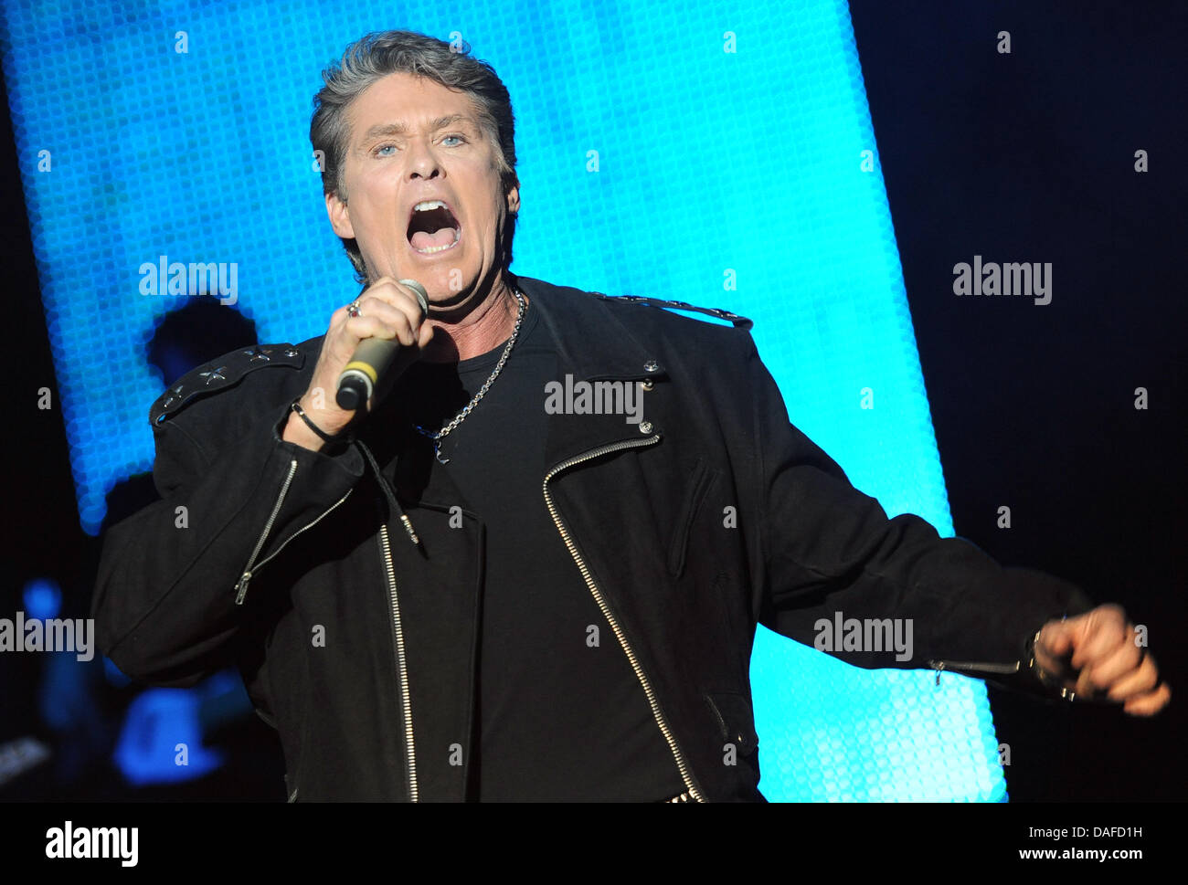 Us Singer And Actor David Hasselhoff Performs A During The Hoff Is