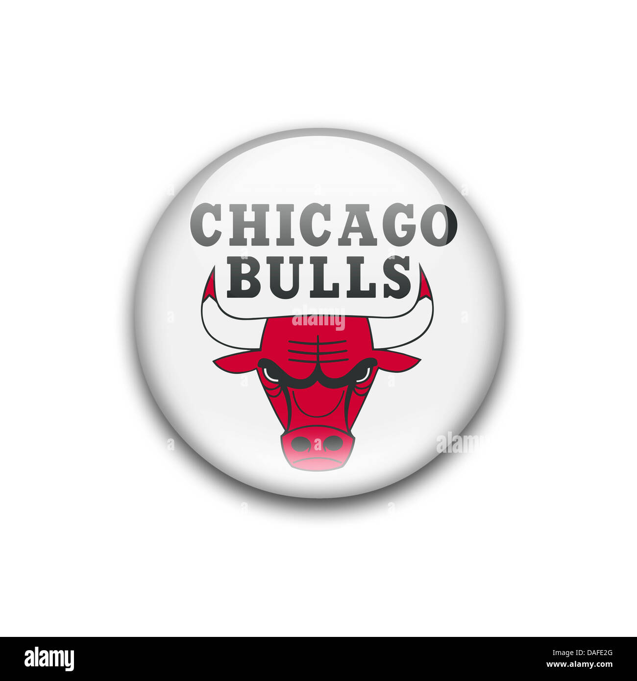 zapatilla Puede ser calculado Descomponer Chicago bulls logo Cut Out Stock Images & Pictures - Alamy