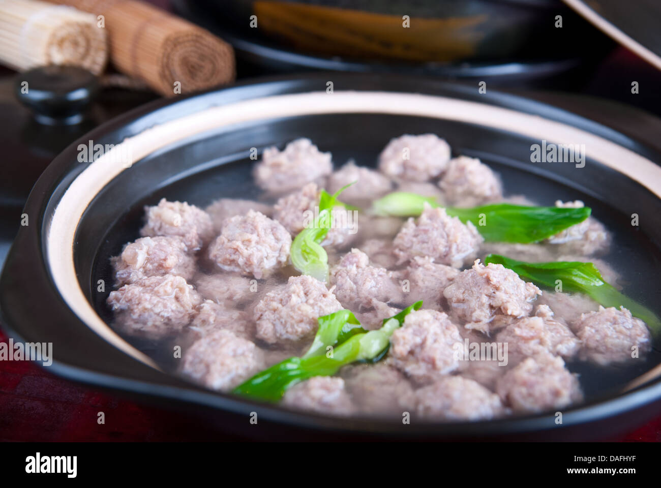china delicious food-- meat ball Stock Photo