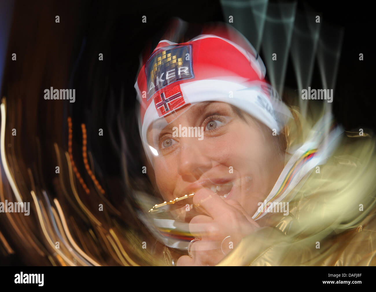 Gold medalist of the Women's 10km Individual Classic Cross Country